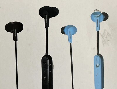 #ad Magnavox 2 pack Water Resistant Wireless Bluetooth Headphones Earbuds NIB $11.95