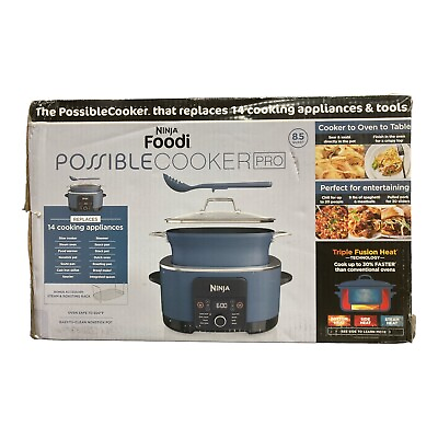 #ad Ninja Foodi 8.5Qt Possible Cooker Pro Blue $134.99