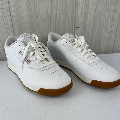#ad Reebok Shoes Women#x27;s 10.5 Princess Classic Gum Sole White Casual Sneakers $39.95