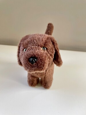 American Girl pet dog for 18quot; doll. Chocolate Lab. Medium Brown Fur. EUC $7.99