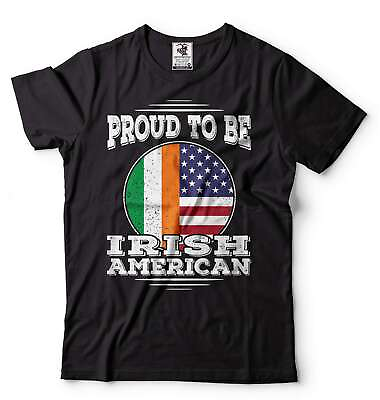 #ad Irish Patriotic Shirt Ireland USA Shirt Irish American Patriotic Tee Irish Gifts $16.71