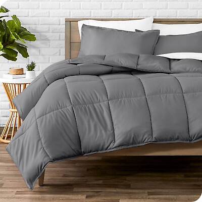 #ad Premium 1800 Series Comforter Set Soft amp; Warm Goose Down Alt. by Bare Home $69.99