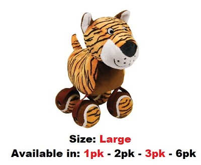 #ad 3 x Kong Large TenniShoe Tiger LARGE AU $76.95