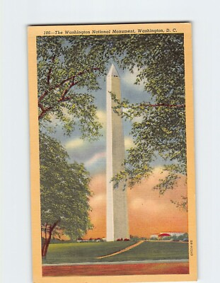 #ad Postcard Washington Monument Washington DC USA $20.97