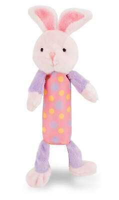 #ad Rich Frog Squeak Easy Bunny Rabbit plush baby small dog toy. New $5.94
