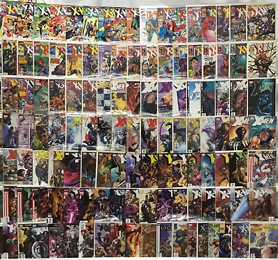 #ad Marvel Comics Uncanny X Men Series 1 Comic Book Lot of 120 Multiple Keys $233.99