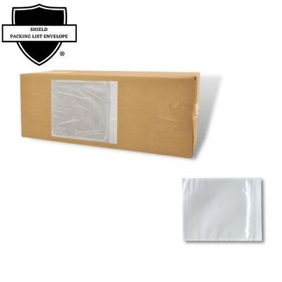 #ad Ultra Durable Envelopes 5.5quot;x 10quot; Adhesive Plain Face Clear Envelopes 2000 Pack $98.00