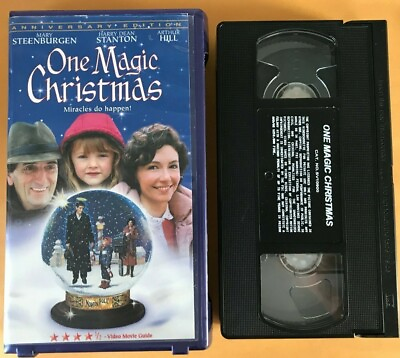 #ad One Magic Christmas VHS Video Anniversary Edition 1985 1999 Clamshell Disney C $5.95