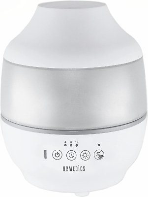 #ad Homedics Cool Mist Ultrasonic Top Fill Humidifier with Aromatherapy $58.63