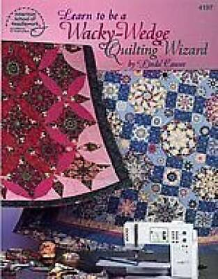 #ad Learn to be a Wacky Wedge Quilting Wizard Wacky Quilting Wizard Series GOOD $15.19