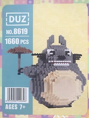 #ad Cute Totoro Magic Blocks 1660 Pcs Mini Building Blocks Challenging Game Gift $33.83
