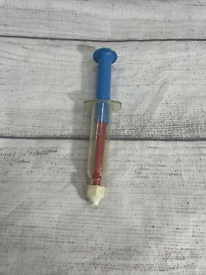 #ad Vintage Medical Kit Toy Shot Blue Handle Replacement Part Unknown Brand $4.99