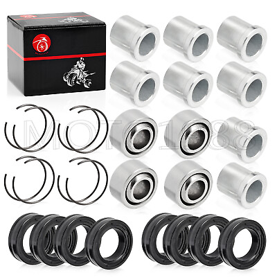 #ad 2 set Front Lower or Front Upper A Arm Bushings for Honda 2009 TRX300X 2x4 NEW $49.99