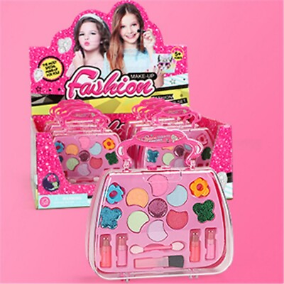 #ad Pretend Play Makeup Kit for Girls Kids Fake Make Up Toys Set Role Play Gift $9.29