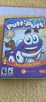 #ad Used damaged box Putt Putt Saves the Zoo 2007 Target Re release Version $53.50