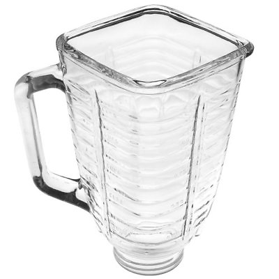 #ad Replacement 5 Cup Glass Square Top Blender Jar Square Top Fits Oster Osterizer $19.49