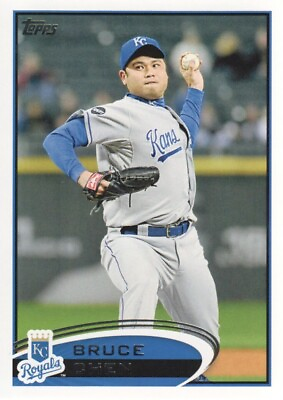 #ad 2012 Topps Baseball Card #647 Bruce Chen $1.69