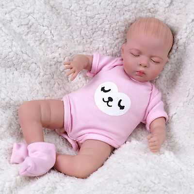 12#x27;#x27; Lifelike Reborn Baby Dolls Soft Body Realistic Newborn Girl Doll Kids Gift $21.99