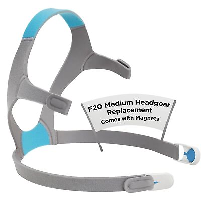 #ad F20 Med Headgear Adjustable F20 Medium Headgear and Clips $26.70