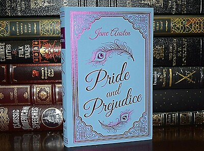 #ad New PRIDE AND PREJUDICE by Jane Austen Suede Leather Feel Ribbon Deluxe $16.72