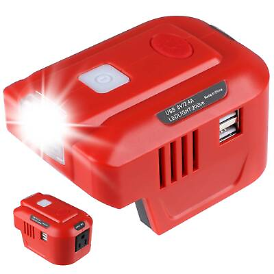 #ad 150W For Milwaukee M18 2846 20 Top Off Power Supply Inverter USB 24V 3A Charger $32.99