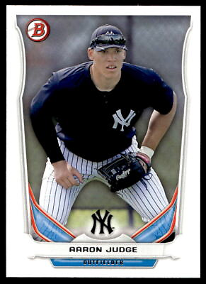 #ad Aaron Judge 2014 Bowman Draft TP 39 Top Prospects New York Yankees Baseball Card $7.50