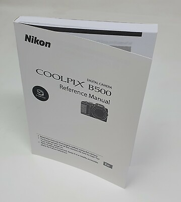 #ad Nikon Coolpix B500 Instruction Reference Manual B500 Book NEW $12.99