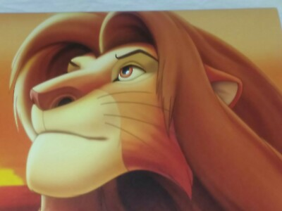 #ad MJ 023 Walt Disney The Lion King Four Lithograph Portfolio Vintage Disney Store $15.00