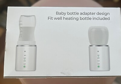 #ad Portable Bottle Warmer with 5 Adapters Rechargeable for Baby Bottles $32.90
