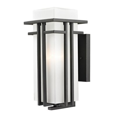 #ad 1 Light Outdoor Wall Mount in Art Deco Style 6.63 Inches Wide by 14.63 Inches $212.95