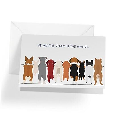 #ad Father#x27;s Day Card Dog Dad Fathers Day card from Dog 5”x7.5” Pet Dad #1 $13.85