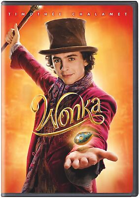 #ad Wonka DVD Timothée Chalamet NEW $19.95