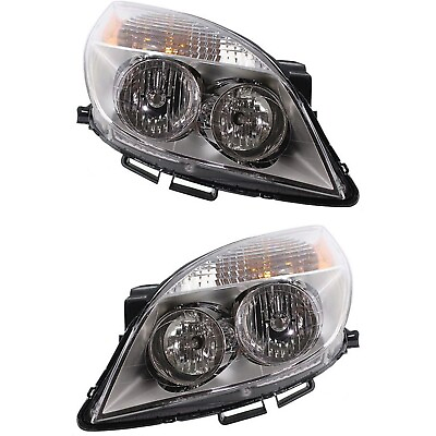 #ad Pair Set of 2 Headlights Driving Head lights Headlamps Driver amp; Passenger Side $177.81