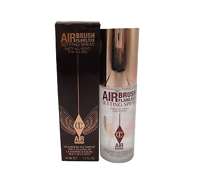 #ad Charlotte Tilbury Airbrush Flawless Setting Spray 3.4 ml 1.1 oz BNIB $24.95