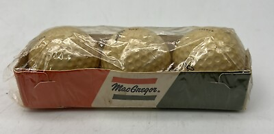 #ad Vintage MacGregor Golf balls Jack Nicklaus # 3 NEW SLEEVE⛳⛳ $19.95
