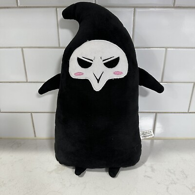 #ad Overwatch Reaper Collectible Plush Figure Gamer Merchandise Stuffed Toy Pillow $19.00