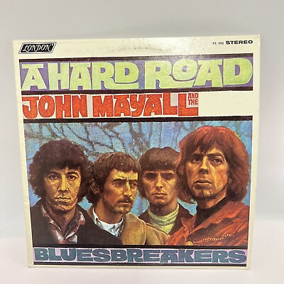 #ad JOHN MAYALL AND THE BLUES BREAKERS A HARD ROAD LONDON 1967 PRESSING VG VG $32.99