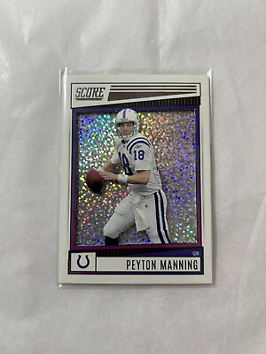 #ad Peyton Manning 1 1 Custom Indianapolis Colts Football Card $10.00