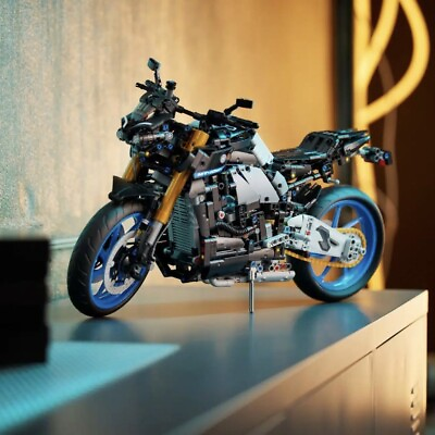 #ad Technical 42159 MT 10 SP Motorcycle Model Building Block Yamaha MT 10 Sport Bike AU $229.99