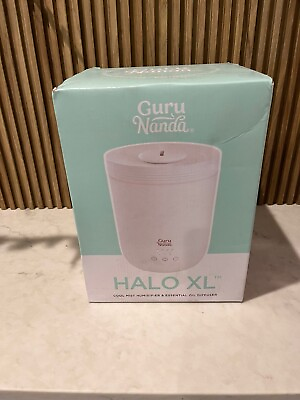 #ad GuruNanda HaloXL Ultrasonic Cool Mist Humidifier amp; Diffuser 2.2L $40.00