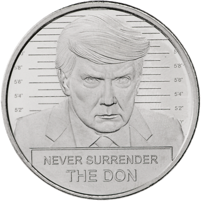 #ad Donald Trump The Don 1 oz .999 Fine Silver Round $33.61