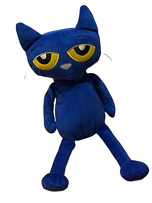 #ad Plush Pete The Cat Kohls Cares For Kids Stuffed Animal Blue $12.99