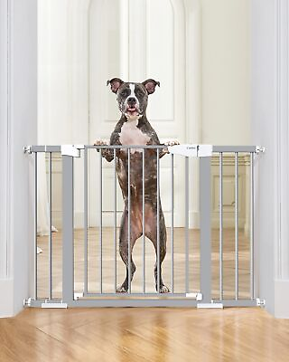 #ad 29.7 46quot; Baby Gate for Stairs Auto Close Dog Gate for the House Easy Instal... $116.73