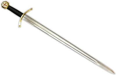 #ad Halloween 12th Century Razor Sword Knights Templar Medieval War Sword $199.99