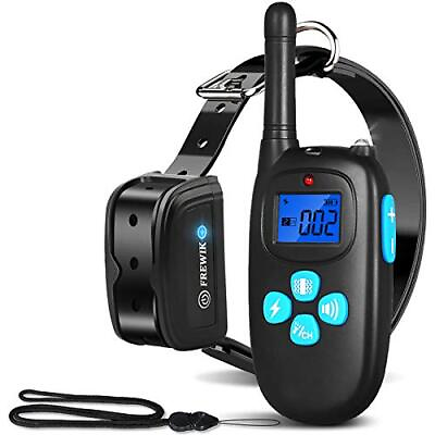 #ad Dog Training Collar with Remote 1200FtSeparate Stimulus KeypadWaterproofamp;Re... $45.49