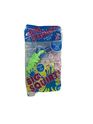 #ad Big Squirt Water Toy Bright Green Single In Original Packaging New $8.95