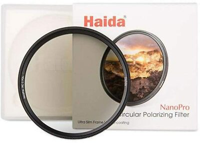 #ad Haida 77mm NanoPro Multi Coated Slim Frame Circular Polarizer Filter $39.90