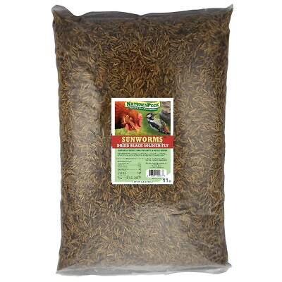 #ad Dried Black Soldier Fly Larvae 11 22 44 Lbs. Natures Wild Bird food ®USA $179.99