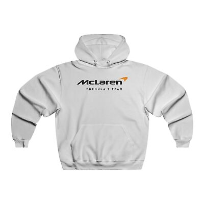 #ad USA McLaren Racing Team F1 Formula One Hoodie Sweatshirt White $39.99