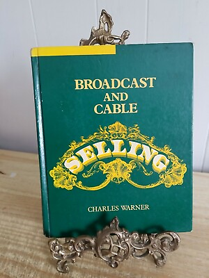 #ad RARE 1986 BROADCAST AND CABLE SELLING.HARDCOVER TEXTBOOK BY CHARLES WARNER. $9.12